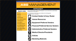 Desktop Screenshot of intranet.asdmanagement.com